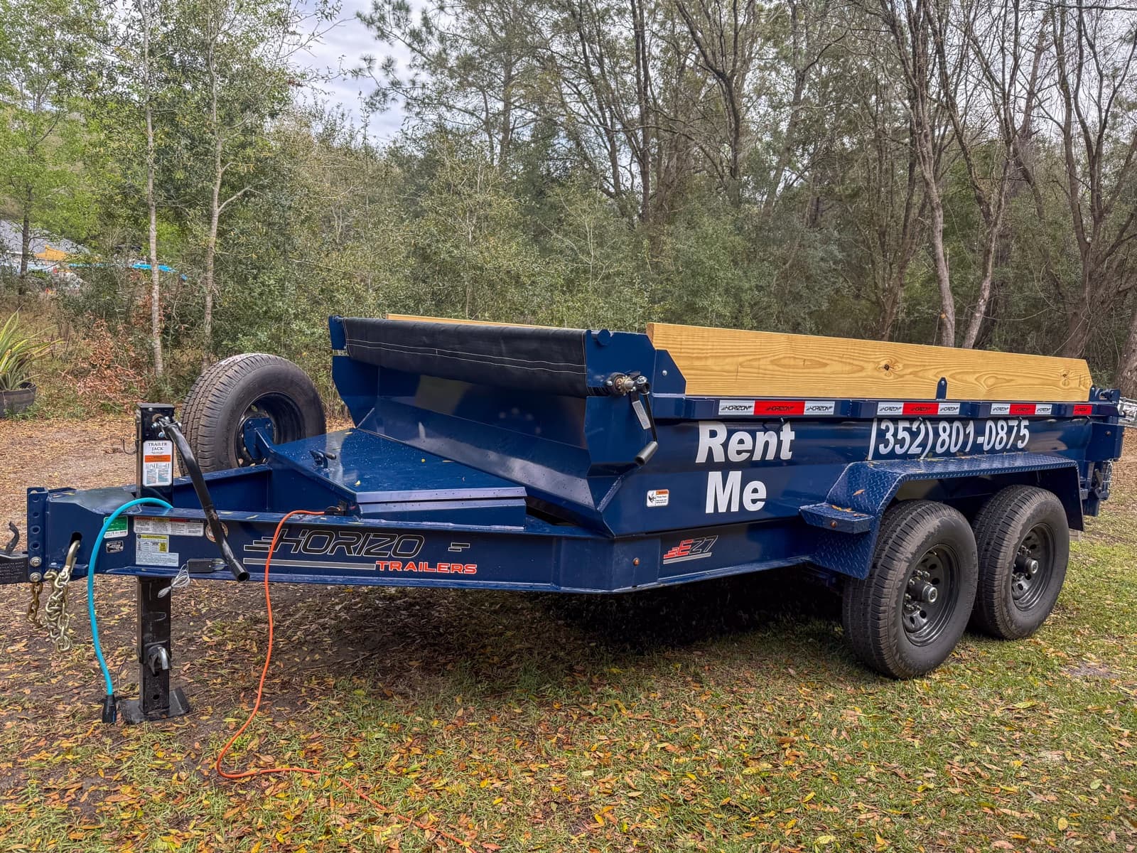 7x12 dump trailer rental — 3rd Alarm Hauling